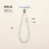 Chaveiro de Pedra de Cristal Natural Runya, Pingente de Celular Anti-Perda, Cordão Chaveiro Desmagnetizador de Cascalho Atacado