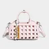 Fábrica de Origen 2026 Primavera/Verano Nuevo Diseño Tejido Hueco Bolso Cuadrado Pequeño de Nicho de Mano Hombro Cruzado Bolso para Mujer