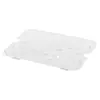 Macetas Acrílicas Plato Drenante Caja de Fracciones Tablero Divisor para Frutas y Verduras Plato de Fracciones Tablero Impermeable Plástico para Frutas Estante Drenante