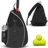 Amazon 2025 Nueva Bolsa de Bádminton Deportes al Aire Libre Entrenamiento Bolso de Tenis de un Solo Hombro Mochila de Pickleball Bolso Cruzado
