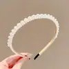Diadema de lujo ligero sintiendo presión ambiente para el cabello diadema cara femenina accesorio para el cabello de lazo estilo retro Hong Kong pinza para el cabello tocado de alta gama
