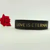 Cinta de regalo para ramo de flores de pastel con letras inglesas doradas de 2.5 cm cinta de embalaje hilo de cinta lote
