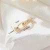 Zhongxing hebilla para collar de perlas color duradero 14K hebilla universal hebilla de conexión hebilla de cierre para pulsera accesorios de joyería hechos a mano para DIY