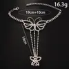 Pulsera de Dedo de Mariposa con Diamantes Completos Explosiones Transfronterizas Pulsera de Mano de Pedrería Ajustable Multicapa Sentido Avanzado Europeo y Americano