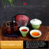 Tazón de esmalte de color pintado a mano de dos tazas traje portátil de viaje rápido juego de té kung fu llevar a bordo burbuja tamaño pequeño mini tazón pequeño con tapa