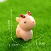 Micro-Paisaje Suculenta Musgo Ciervo Resina Manualidades DIY Pequeños Adornos Ciervo Sika Hogar Escritorio Decoración Creativa