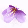 Tocado de joyería DIY con forma de triángulo de orquídea, decoración de escritorio, orquídea triangular de 6 pétalos, decoración pastoral para el hogar, flor