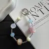 Novas Miçangas Sementes Olho de Gato Sintético Cordão para Celular Chaveiro Criativo Colorido Pingente de Bolsa Atacado