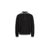 Suéter de Pana con Cuello Polo Estilo Old Money para Hombres y Mujeres en Otoño e Invierno Grueso de Punto Grueso Suéter Retro de Punto Trenzado