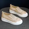Zapatos de verano para mujer con estampado integral, mocasines slip-on ligeros y versátiles, zapatos de mujer de talla grande con suela plana, sandalias de pescador transpirables