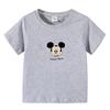 Camiseta de Algodón con Estampado de Dibujos Animados para Niños Verano Manga Corta Top Guapo para Niño Top de Verano de Cuello Redondo Vestido de Verano para Bebé