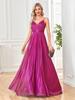 Vestido de Noite Europeu e Americano Novo com Alça Mulheres Vestido Elegante Slim-Fit Sem Costas Sexy para Banquete Vestido Azul Mulheres
