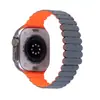 Adecuado para Apple Watch con Correa Magnética de Bambú y Silicona Correa iWatch S9Ultra1-8 Generación Procesamiento Personalización