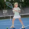 Camiseta de Manga Corta para Niña Verano 2026 Nueva Cuello Redondo Bloque de Color Mangas Raglán Transpirable Secado Rápido Infantil Top Deportivo