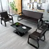 Sofá de Oficina Mesa de Café Sofá Doble de Tres Plazas Venta de Liquidación Sofá Sofá Cama Simple Sala de Recepción