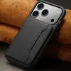Capa de Couro Denior para iPhone 18 Pro, Carteira com Porta-Cartões Apple 17, Suporte, Capa Protetora 16 Pro