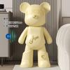 Oso violento famoso en Internet decoración de suelo sala de estar mueble de TV puerta de entrada entrada sofá escritorio de recepción vestíbulo decoraciones avanzadas