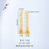 Accesorios para bricolaje de la tienda Puzuo Gold: Bolsa de la Suerte con Forma de Corazón Chapada en Oro, Cadena de Cola de Calabaza, Cadena de Extensión, Cierre de Resorte, Cierre de Extremo