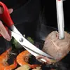 Conjunto de Tesouras Pinça para Churrasco de Aço Inoxidável Tesouras de Cozinha Coreana Tesouras de Cozinha Tesouras Domésticas para Bife Conjunto para Churrasco