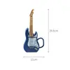 Caneca de Cerâmica Guitarra _ Capacidade 350ml Azul Guitarra Elétrica Xícara de Café 82x95cm _ Perfeita para Músicos Entusiastas de Guitarra