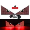 Nueva Luz Decorativa LED para Coche Ojo de Diablo Modificada Luz Ojo Grande Kazilan Decoración Personalizada 11 Modos USB