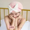 Chapéu de princesa com laço touca absorvente para secar cabelo toalha de cabelo absorvente espessa lenço de cabeça artefato limpeza da cabeça chapéu de secar cabelo touca de banho