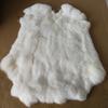 Venta directa de fábrica: rodilleras y protectores de cintura de piel de conejo Rex blanco de invierno, accesorios hechos a mano, piel madura entera de conejo Rex