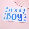 Nuevo Pegatina de Número y Letra de Globo DIY Pegatina de Número de Bola de Ola Transparente Pegatina de Globo de Número de Feliz Cumpleaños