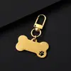 Etiqueta de corte de acero inoxidable más vendida transfronteriza con una pequeña hebilla de puerta, personalizable con grabado, colgante creativo, charm para mochila, pequeño regalo