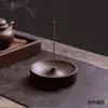 Novo Porta Incenso Estilo Zen Porta Incenso de Madeira para Casa Porta Incenso Cerimônia do Chá Queimador de Incenso Redondo Base para Incenso Porta Prato de Agarwood para Casa