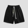 Pantalones cortos de color liso para hombre, informales, de verano, estilo americano, de marca moderna, rectos para playa