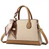 Bolsos Regala Bufanda de Seda Bolso de Mano para Mujer 2025 Bolso de Hombro Multicompartimento Bolso para Mujer Gran Capacidad Bolso Cruzado de Color Contrastante