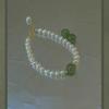 Pulsera de personaje Pearl Fu para mujer Estilo de celebridad de internet Dulce Esmeralda Pulsera del mismo estilo de TikTok Estilo coreano Frijol rojo Regalo de Qixi para mujer