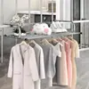 Decoração de varanda secagem de roupas antirroubo varal externo haste de secagem peitoril de janela varal retrátil externo multifuncional fácil de usar