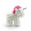 Regalo creativo de San Valentín 520 rosa de unicornio de flor de PE para novia flor eterna mini unicornio en stock