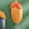 Estante de Pared para Baño sin Taladro para Almacenar Peines, Pasta de Dientes y Cepillo de Dientes