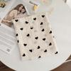 Champagne Love Bag Saco de Cordão para Armazenamento de Pequenos Objetos Saco de Tecido Estudante Miudezas Portátil Necessaire Bolsa Cosmética