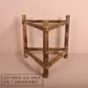 Marco de bambú hecho a mano, soporte para cesto de aventar de bambú, soporte para olla caliente estilo callejero, tendedero de bambú multicapa, estante de almacenamiento, trípode, estante para verduras