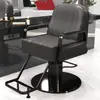 Nuevo Asiento Engrosado Plegable para Salón de Peluquería, Corte, Afeitado, Peluquería Barbero Giratorio, Elevable, Para Permanente, Teñido, Acero Inoxidable Salón de Peluquería