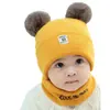 Chapéus Quentes Infantis, Chapéus da Série Mika para Bebês, Chapéus Protetores de Orelha para Outono e Inverno para Meninos e Meninas, Quantidade Mínima de Pedido para o Inverno de Natal