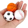 Juguetes para gatos y perros, fútbol, baloncesto, pelota saltarina, palo para provocar gatos, duraderos y resistentes a la masticación, autoentretenimiento y alivio del aburrimiento para gatos, productos de látex para mascotas