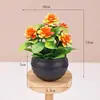 Plantas verdes artificiales, flores artificiales, plantas artificiales en maceta, bonsáis artificiales, decoraciones de escritorio, venta al por mayor de bonsáis artificiales