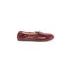 En stock, envío de nuevos zapatos de ballet de cuero encerado, cómodos, con lazo, moda Mary Jane, zapatos individuales de suela plana, versátiles, zapatos de abuela