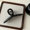 Grampo de cabelo suave estilo coreano para mulheres, estiloso, doce, de alta aparência, elegante, novo grampo tubarão 2026 para a parte de trás da cabeça
