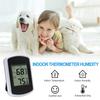 Medidor de temperatura y humedad de venta directa, icono de cara sonriente, medidor de temperatura y humedad para habitación de bebé húmeda y seca en interiores del hogar