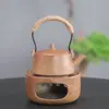 Juego para Preparar Té Yuerui con Hervidor de Agua Colgante, Estufa de Carbón y Juego de Tetera - Juego Completo de Estufa Independiente de Hierro