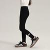 Pudding Haru 2024 Outono Nova Roupa Infantil Leggings Elásticas e Confortáveis Leggings para Meninas Cor Pura Espessas