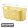 Caja de almacenamiento de cocina de plástico para el hogar, ropa, snacks, juguetes, artículos varios, cesta organizadora, caja de almacenamiento de libros para dormitorio, venta al por mayor