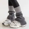 Essenciais da Moda Essenciais~ Faça Seus Looks do Dia a Dia Parecerem Mais Sofisticados! Meias de cano médio folgadas da moda