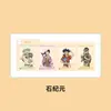 Tarjeta Transparente de PVC de Celebridad Zhang Yuanying, Kim Jennie, Yu Shuxin, Ning Yizhuo Colgante de Tarjeta Láser Acrílico Periférico